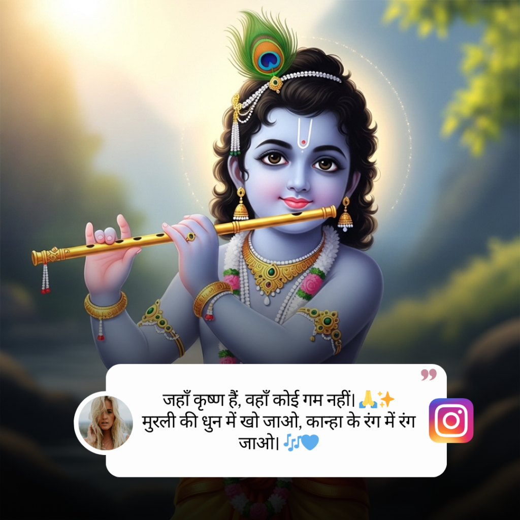 Krishna Caption