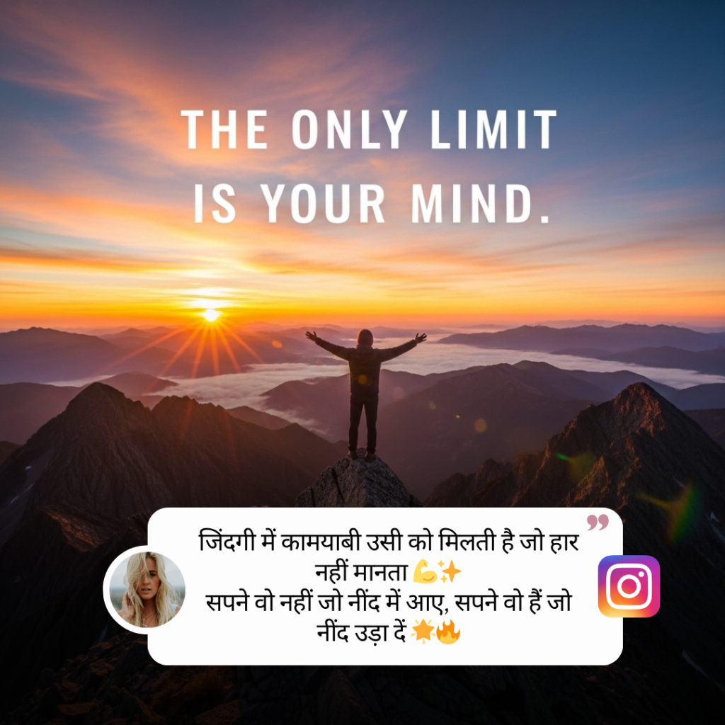 Motivational Caption