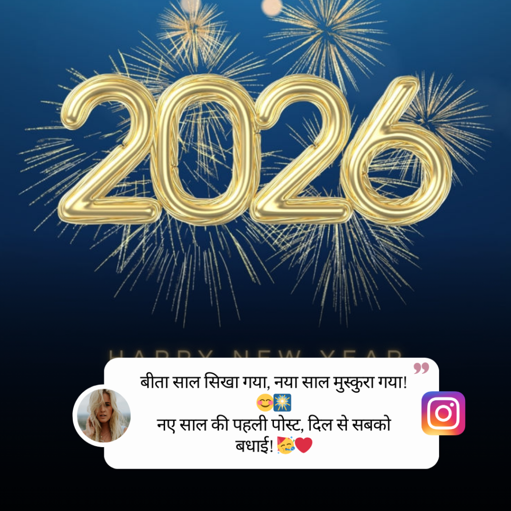 New Year Caption